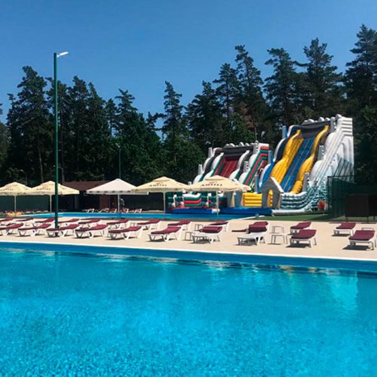 Пленка для бассейна ПВХ CGT Alkor AQUACOLOR PF3000 Adriatic Blue 1,5мм 25х2,05м (4K000004)